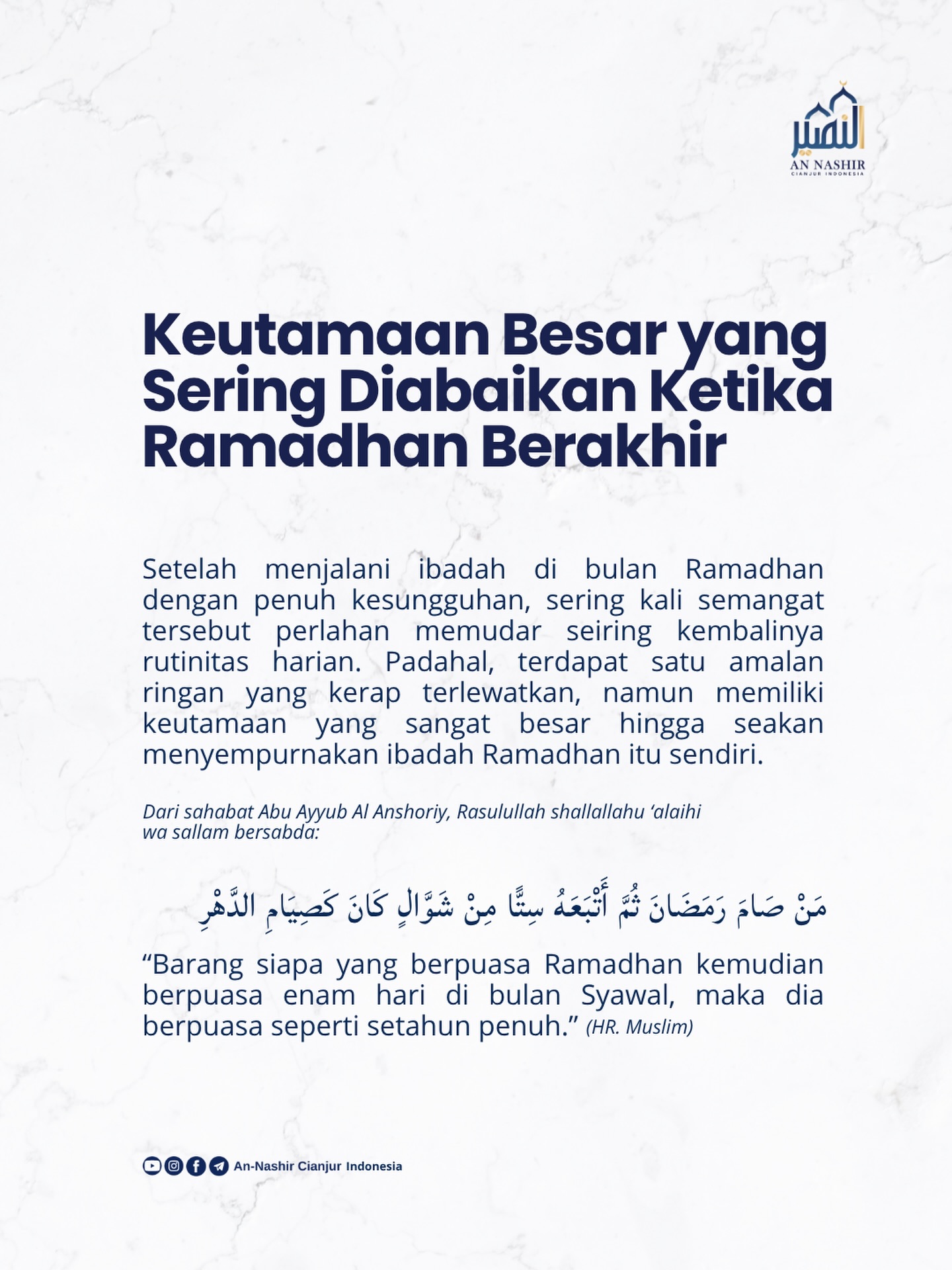 Photo by An-Nashir Cianjur Indonesia on April 06, 2026.